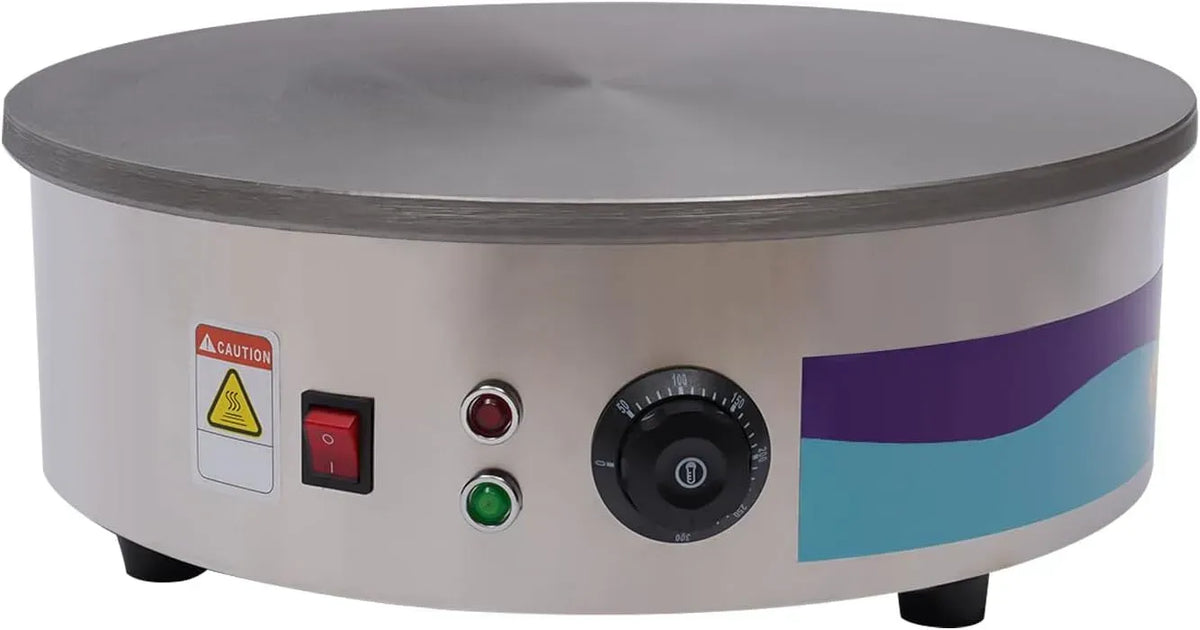 Crêpe-Maker, Durchmesser, 45cm, 3000 W, 50 bis 300 °C, 45 cm