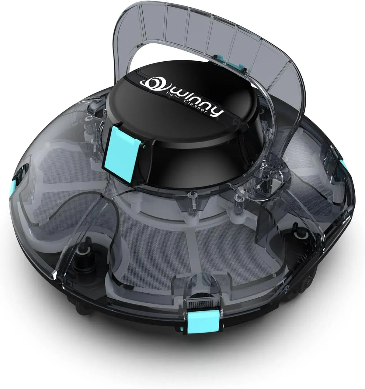 POOL CLEANER, Poolroboter, Poolsauger, Akku, Poolreinigungsroboter, Poolreiniger, 60 m, kabellos, für Aufstellpools bis 60 m², WINNY POOL