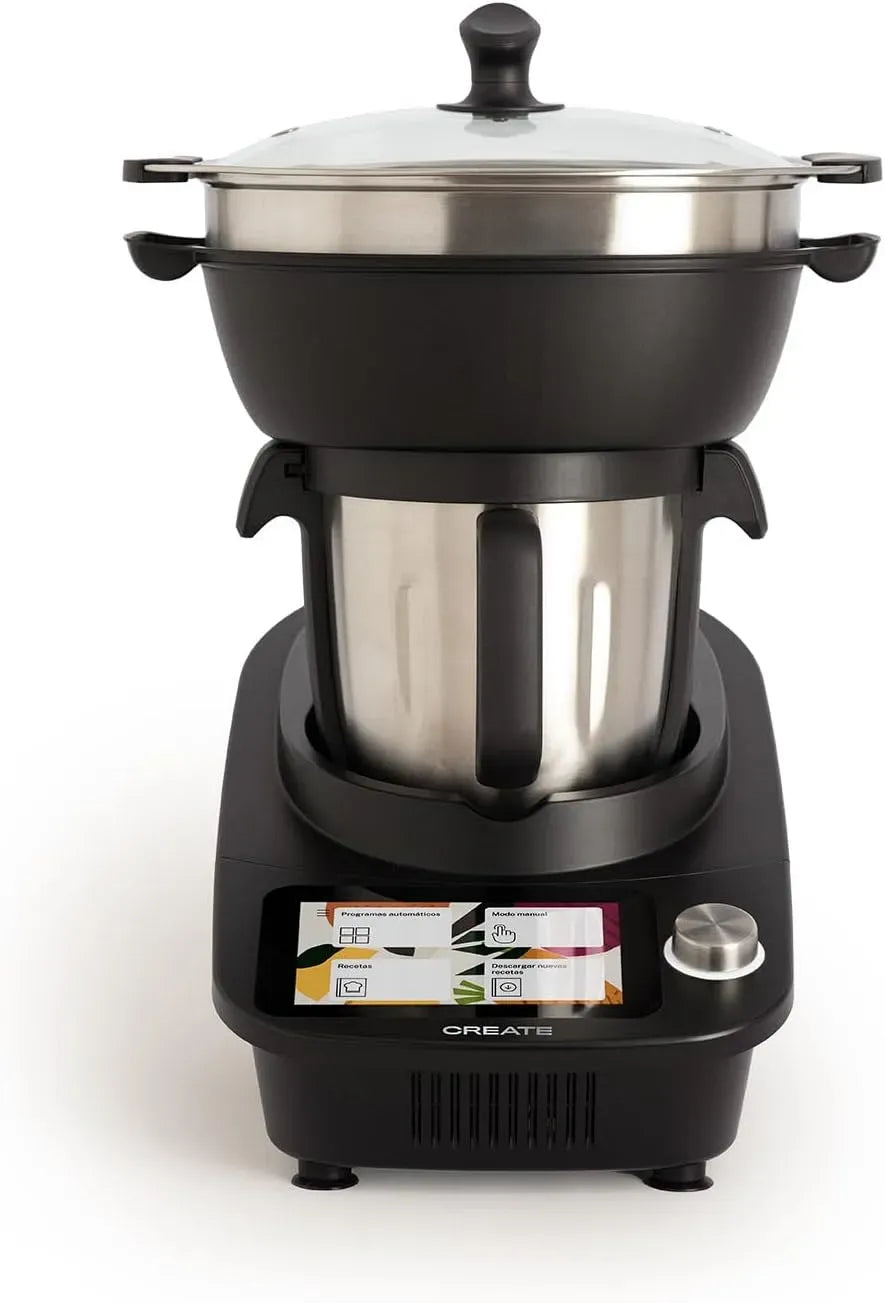 Küchenmaschine, 4,5 L, 1200 W, 26 Programme, Touch-Bedienung, 12 Geschwindigkeiten + Turbofunktion