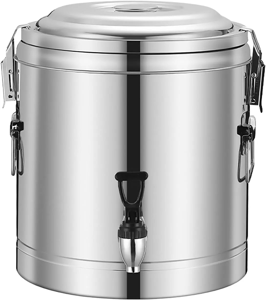 Edelstahlbehälter, Heißwasserspender, Getränkespender, Getränkedispenser, Heißwasserbereiter, 80 L, Restaurant, für Tee