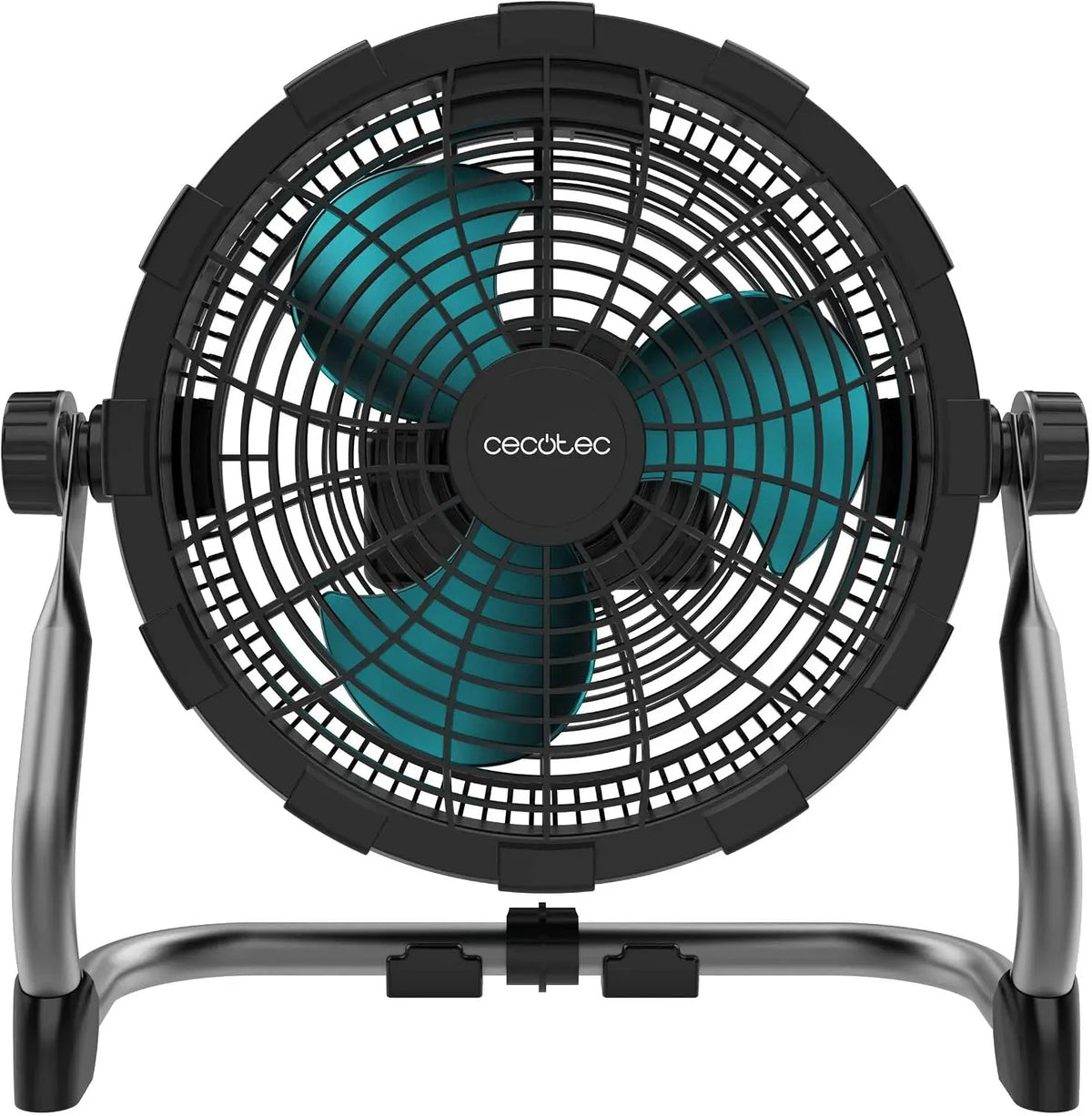 Cecotec Portable.12000mAh Ventilator, 25,4 cm, tragbar, Industrie, Verstellbare Neigung, 9 Geschwindigkeiten Leistungsstarker Akku