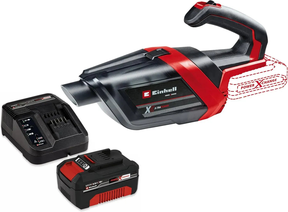 Einhell HV 18 Akku-Sauger, kabellos, Akku-Sauger TE- /06 Li Kit 1x 4,0 Ah