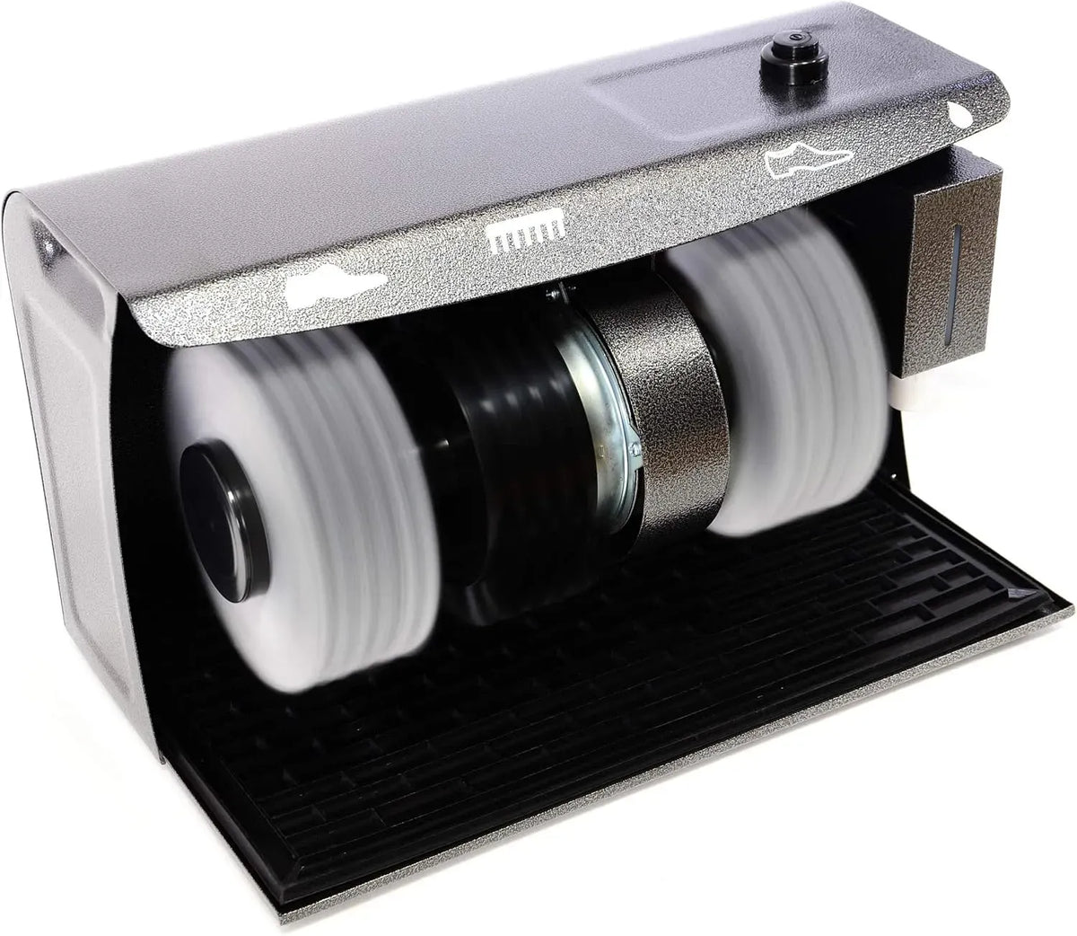 Schuhputzmaschine, Schuhputzautomat, Poliermaschine, Schuhbürste
