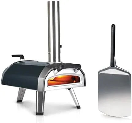 Elektrischer Pizzaofen, 12 Zoll, tragbar, Outdoor, Camping, Karu 2 Bundle mit Pizzaheber