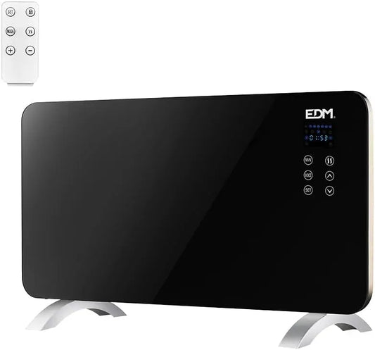 Heizung, 1500 W, Wärmefunktion, Glas, für effiziente Heizung in geschlossenen Räumen.