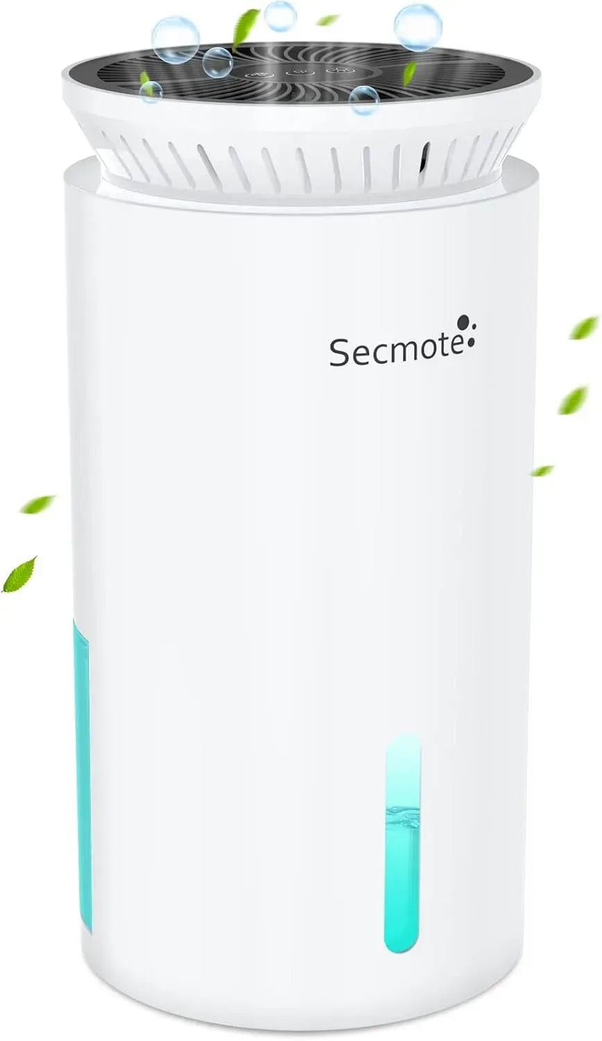 Luftentfeuchter, leise, Raumentfeuchter, 2000 ml, Verbessert 2000ml Raumentfeuchter mit Doppelhalbleiter