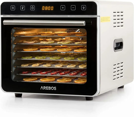 Dörrautomat, Lebensmitteltrockner, 700 W, Edelstahl, Arebos