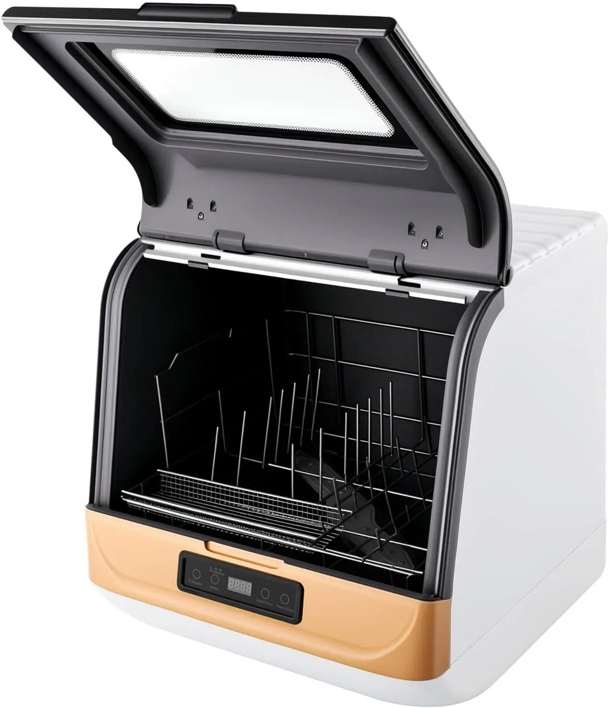 Geschirrspüler, Spülmaschine, Mini IPX1, freistehend, Touch-Bedienung, Camping, 3 Trocknungs-Methode, Touch Control