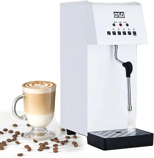 Milchaufschäumer, 2500 W, Milchschäumer, Dampf, 360° Drehbarer Einstab-Dampfkocher
