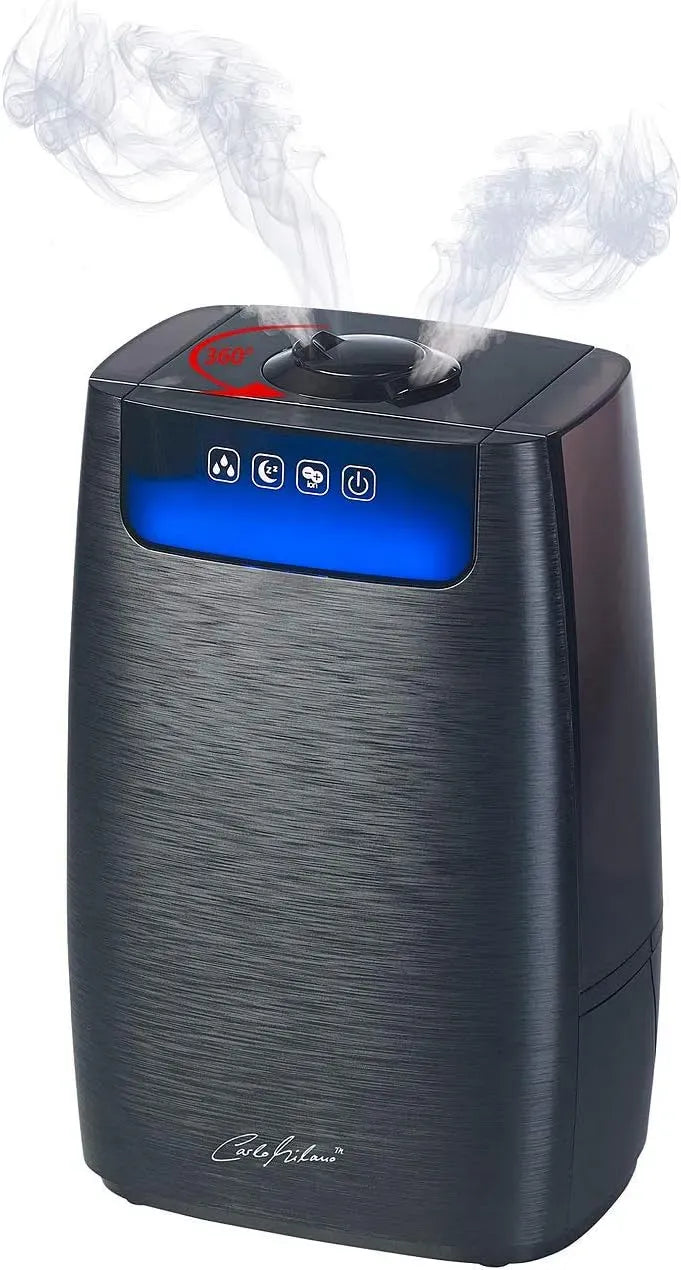 Ultraschall-Aroma-Luftbefeuchter, Ultraschallluftbefeuchter, Ultraschallvernebler, HEPA-Filter, Ionisator, Reiniger, Dampf