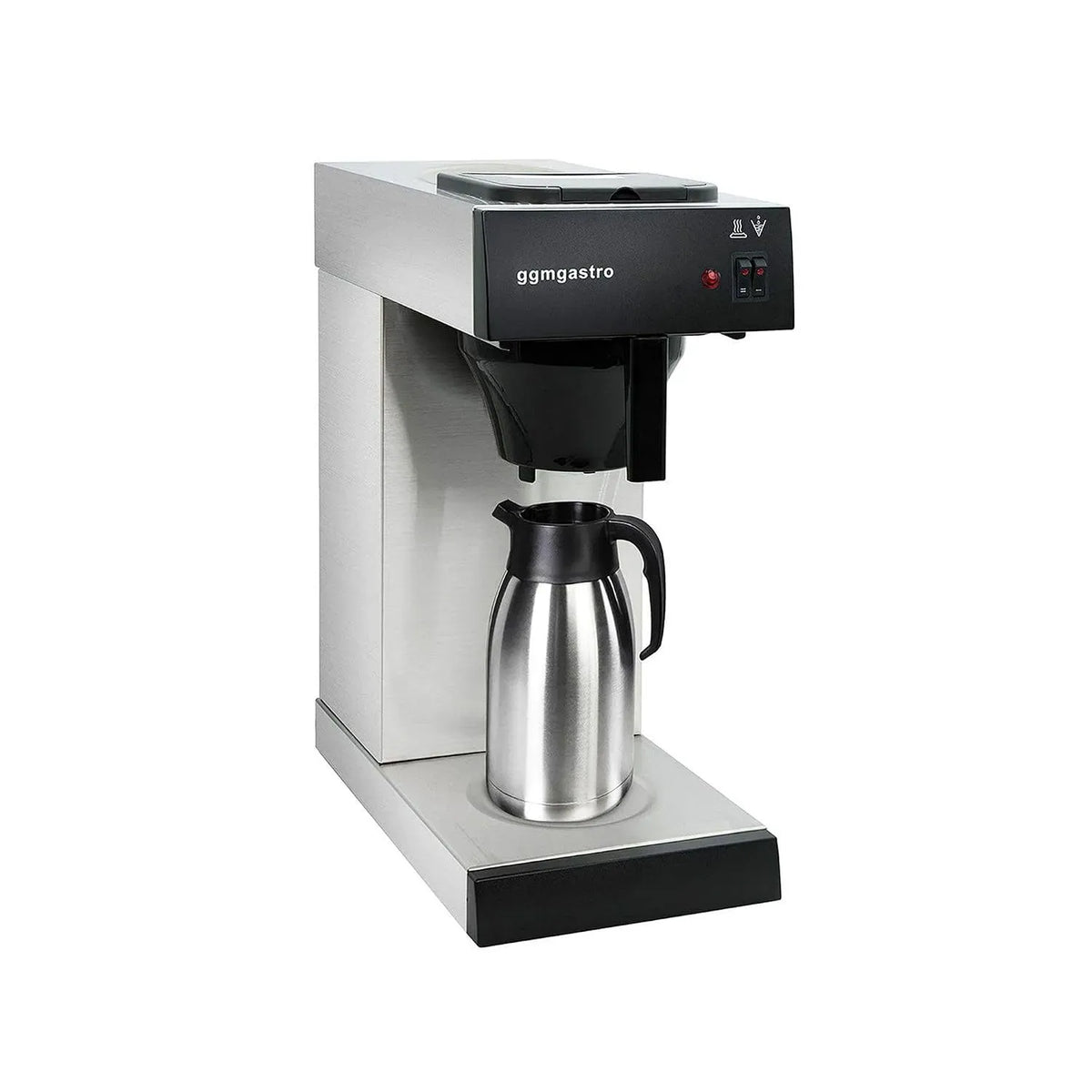 Kaffeemaschine, 2 L, GGM, Warmhaltefunktion, Kaffeebereiter, Gastro Filterkaffeemaschine 2 L mit Warmhalteplatte