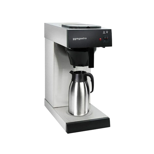 Kaffeemaschine, 2 L, GGM, Warmhaltefunktion, Kaffeebereiter, Gastro Filterkaffeemaschine 2 L mit Warmhalteplatte