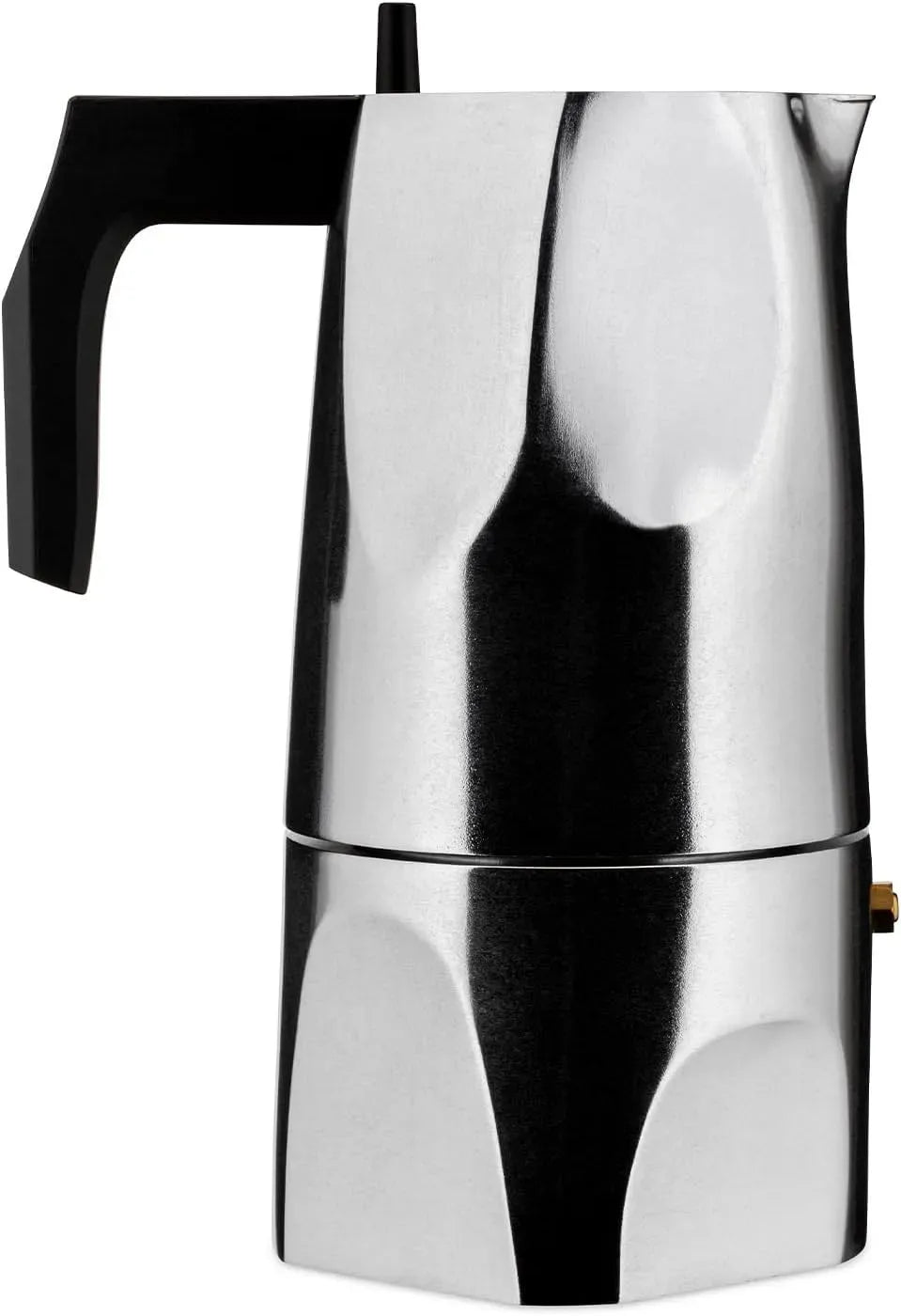 Espressomaschine, Alessi MT18/6, Kaffeemaschine für Espresso, Espressomaschine Ossidiana 300 ml