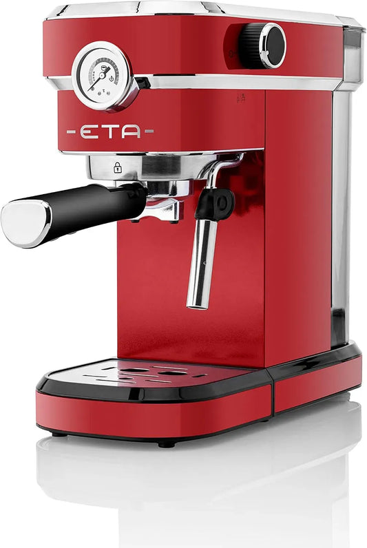 Espressomaschine, 1350 W, ETA I 20, großer Wassertank, Rot