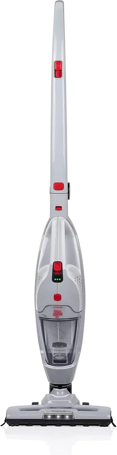 Staubsauger, 105 W, Dirt 2-in-1 DD9007, Rot, bis zu 38 minuten Akkulaufzeit