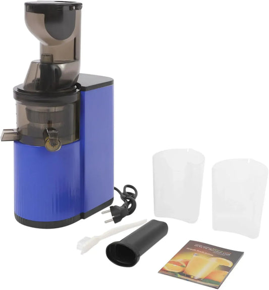 Entsafter, 800 W, 220 V, Saftpresse, Saft- und Zitruspresse, 800 W Slow Juicer 220 V Spiral-Kaltentsafter