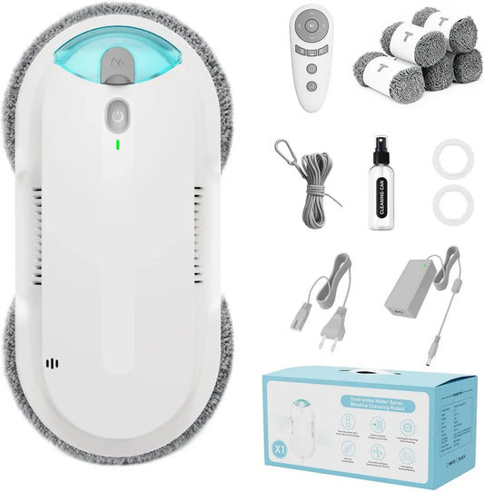 Doppelhelix4800-6400Pa Fensterputzroboter, 85 ml, Weiß