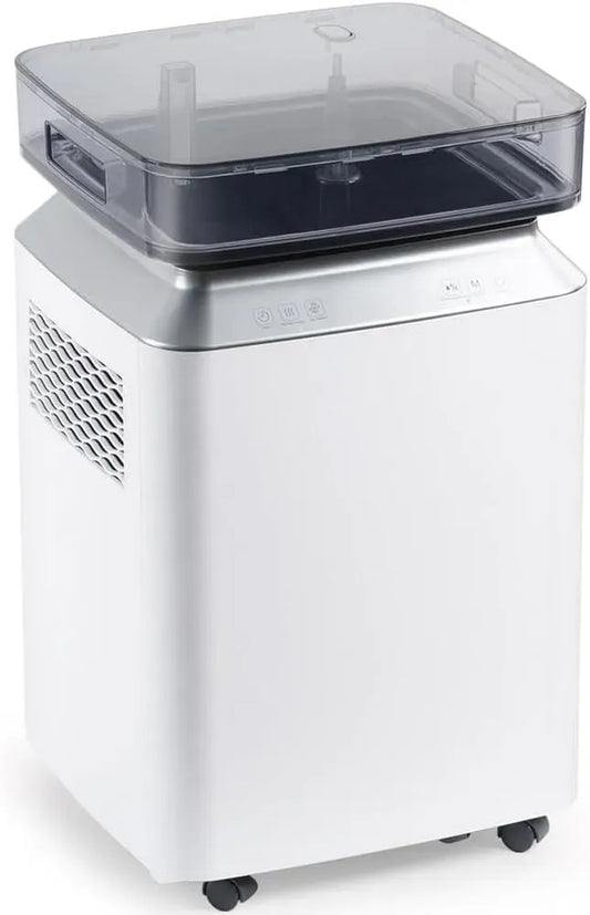 Luftentfeuchter, 8 L, 46 dB, Kalopsia 80L/Tag 24h, Timer, leise, Pumpenablauf und Timer, 170m², 8L Tank