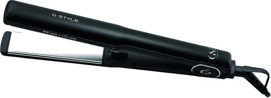 G-Style On-Off Wide & Long Hair Straightener, breite und lange Drähte für schnelles Styling, für Italy Professional, feste Temperatur 230°C