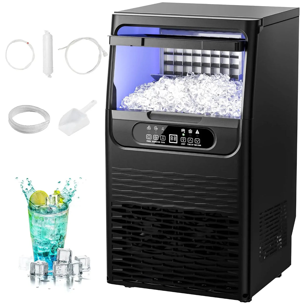 Eiswürfelmaschine, EUHOMY CIM011, Eisbereiter