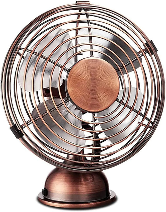 Luftkühler, 12,7 cm, tragbar, USB, leise, Camping, kompakt und leise für den persönlichen Gebrauch, Tragbarer Tischventilator, 90 ° Schwung