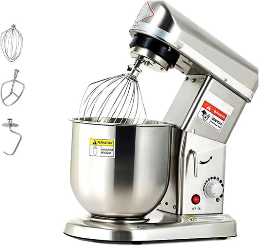 Standmixer, 10 L, 3 Geschwindigkeiten, Küchen-Multifunktionsmixer 10L