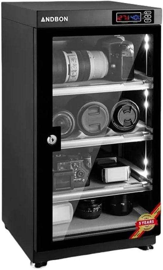 Luftentfeuchter, leise, ultra-leise, Raumentfeuchter, Elektronischer Trockenschrank für Kameras und Objektive