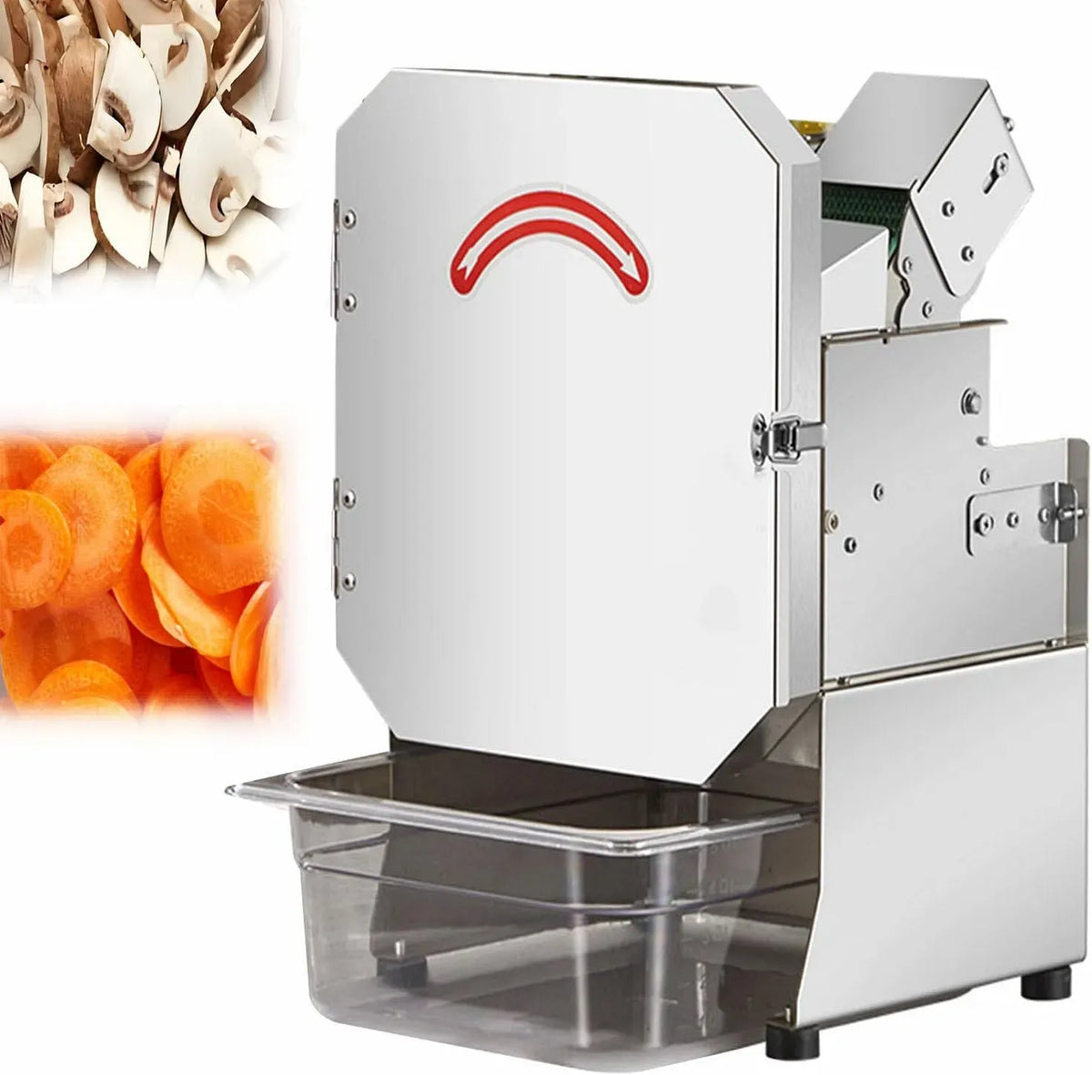 Küchenmaschine 150kg/Stunde, 200 W, 200w Gemüseschneider den Gewerblichen Heimgebrauch