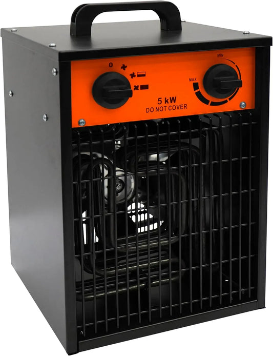 Elektroheizung, 5000 W, 400 V, HOME, Thermostat, Industrie
