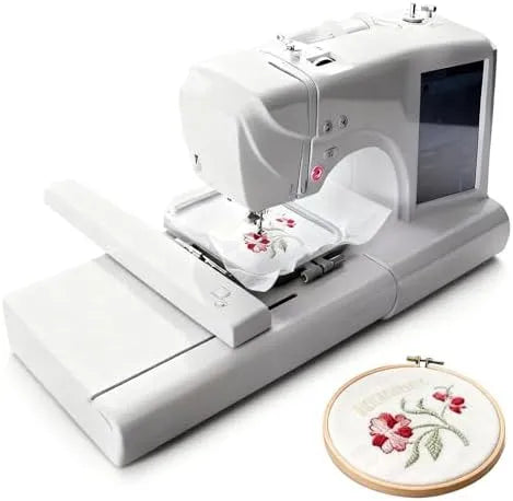 Stickmaschine, Stickautomat, 17,8 cm, 32 Stiche, Touch-Bedienung, USB, gewerblich
