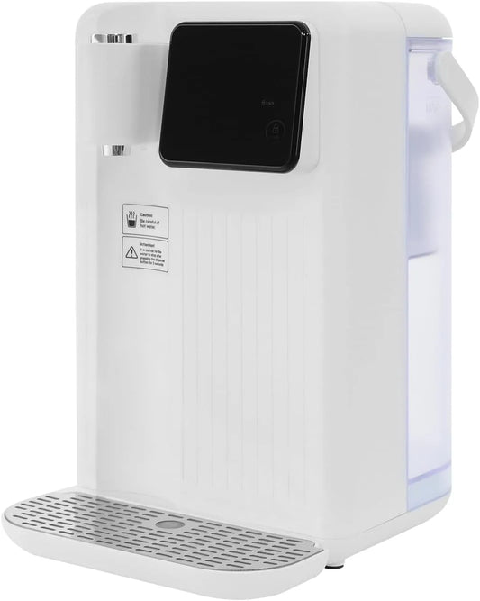 Sofort-Heißwasserspender, Schnellaufheizung, Heißwassergerät, Heißwasserbereiter, 3 L, 2200 W, Kindersicherung, Wärmefunktion, Weiß, für Tee