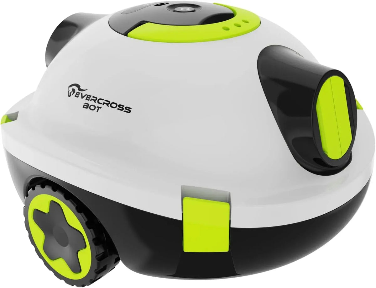 IPX8 Schmutzbehälter, Poolroboter, Doppelmotor, Poolsauger, Filter, Poolreinigungsroboter, Poolreiniger, 3 L, 40 W, IP65, für Pools bis 120㎡