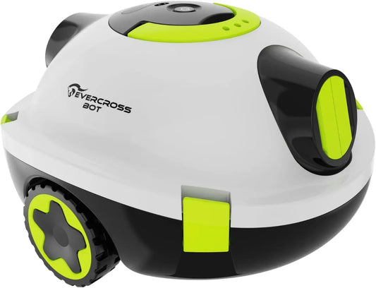 IPX8 Schmutzbehälter, Poolroboter, Doppelmotor, Poolsauger, Filter, Poolreinigungsroboter, Poolreiniger, 3 L, 40 W, IP65, für Pools bis 120㎡