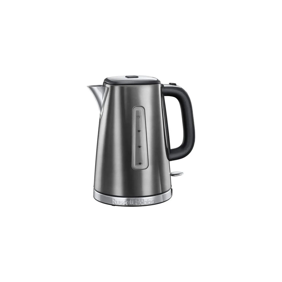 Russell Hobbs Wasserkocher, 1,7 L, 2400 W, Edelstahl, Grau, 23211-70