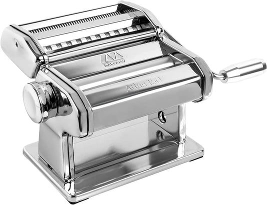 Nudelmaschine, Nudelbereiter, Marcato, Silber, Kompatibel mit 11 Extraformaten