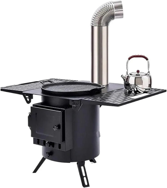 Kamin, tragbar, Grill, Camping, Wärmefunktion