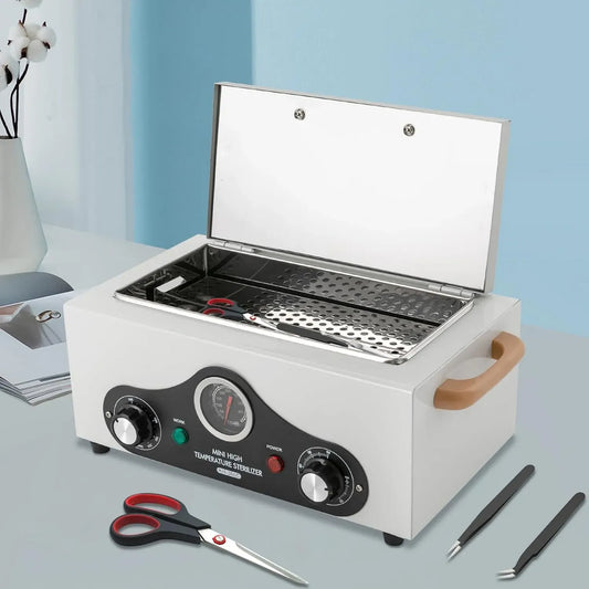 Desinfektionsgerät, elektrisches Sterilisationsgerät, 300 W, für Instrumente mit Temperatur- und Zeitregler, Heißluftsterilisator