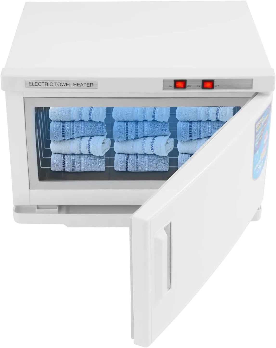 Handtuchwärmer, Wärmegerät, elektrisches Sterilisationsgerät, 25 L, 206 W, Wärmefunktion, Weiß, für 20 Handtücher, Sterilisator