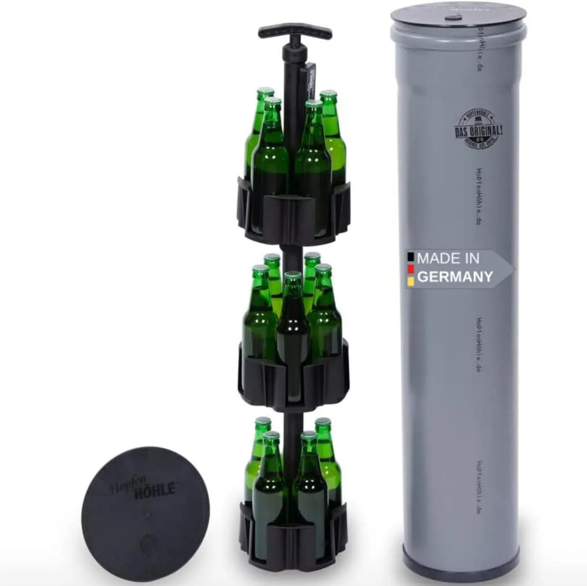 Bierkühler, Erdkühler für Bierflaschen, 0,5 L, Outdoor
