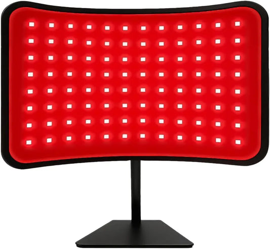 2-in-1 660nm Lichttherapiegerät, Lampe, 850nm, Timer, für Gesicht Körper 660nm 850nm Nahinfrarot Lichttherapie, Rotlichttherapie