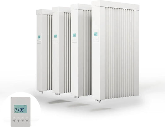 Elektroheizung 4er, 650 W, elektrisches Heizgerät, Elektroofen