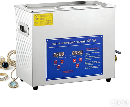 10-Liter-Industrie-Ultraschallreiniger 40-kHz-Profi-Reinigungsmaschine Liter-Industrie-Ultraschallreiniger, Heizung, Ultraschallreinigungsgerät