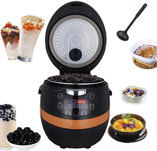 Boba Maker, Perlenmaschine, Tapiokakocher, Perlentopf, 8 L, 1350 W, gewerblich