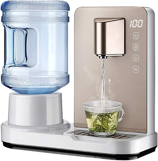 Dispenser, Smart, Desktop Fast Hot Water Dispenser, Small Instant Hot Home Smart Direct Drinking Water Dispenser 6 Second Hot with Child Safety Lock