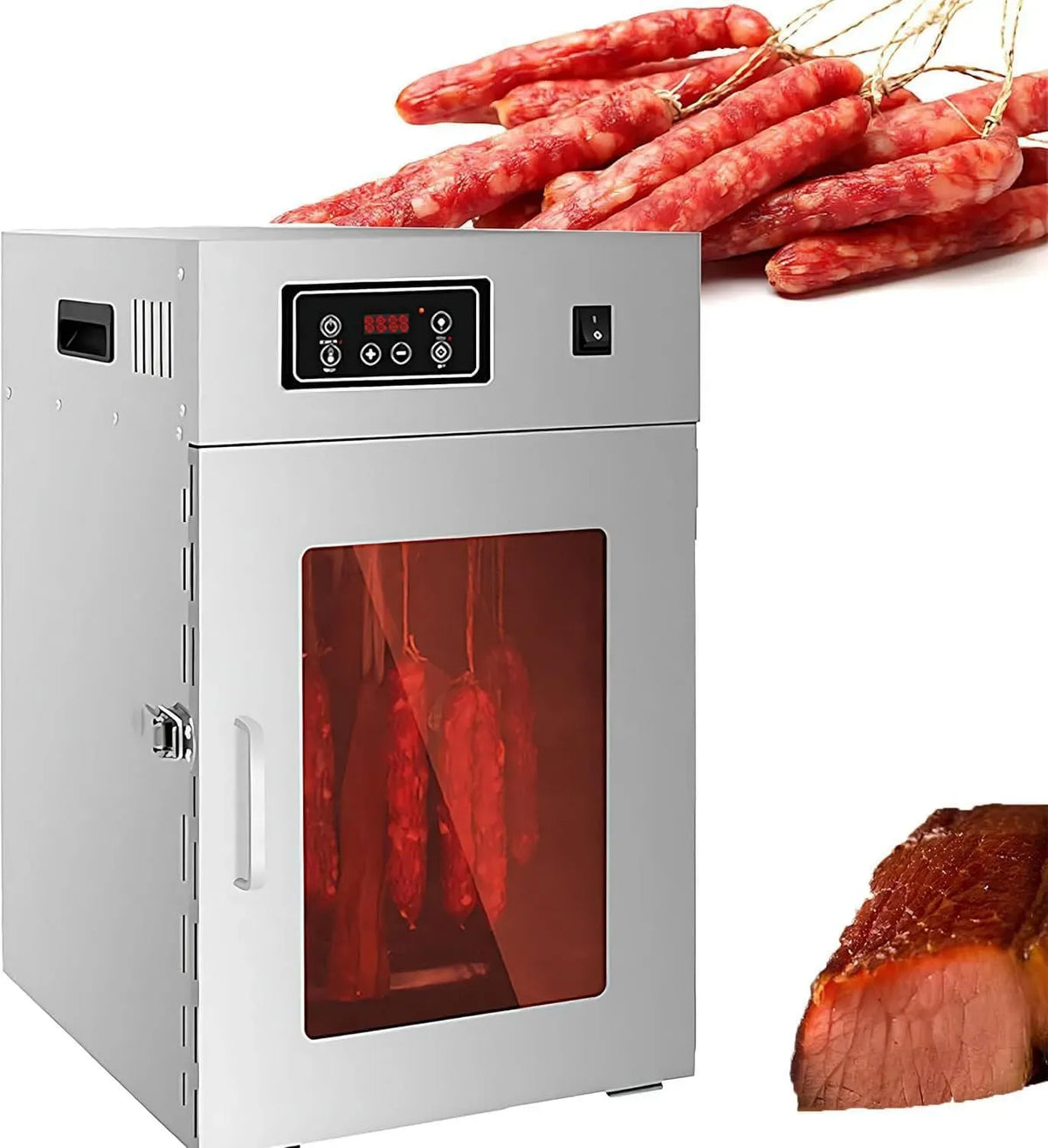 Reifeschrank, Dörrautomat, Lebensmitteltrockner, 30 bis 90 °C, Edelstahl