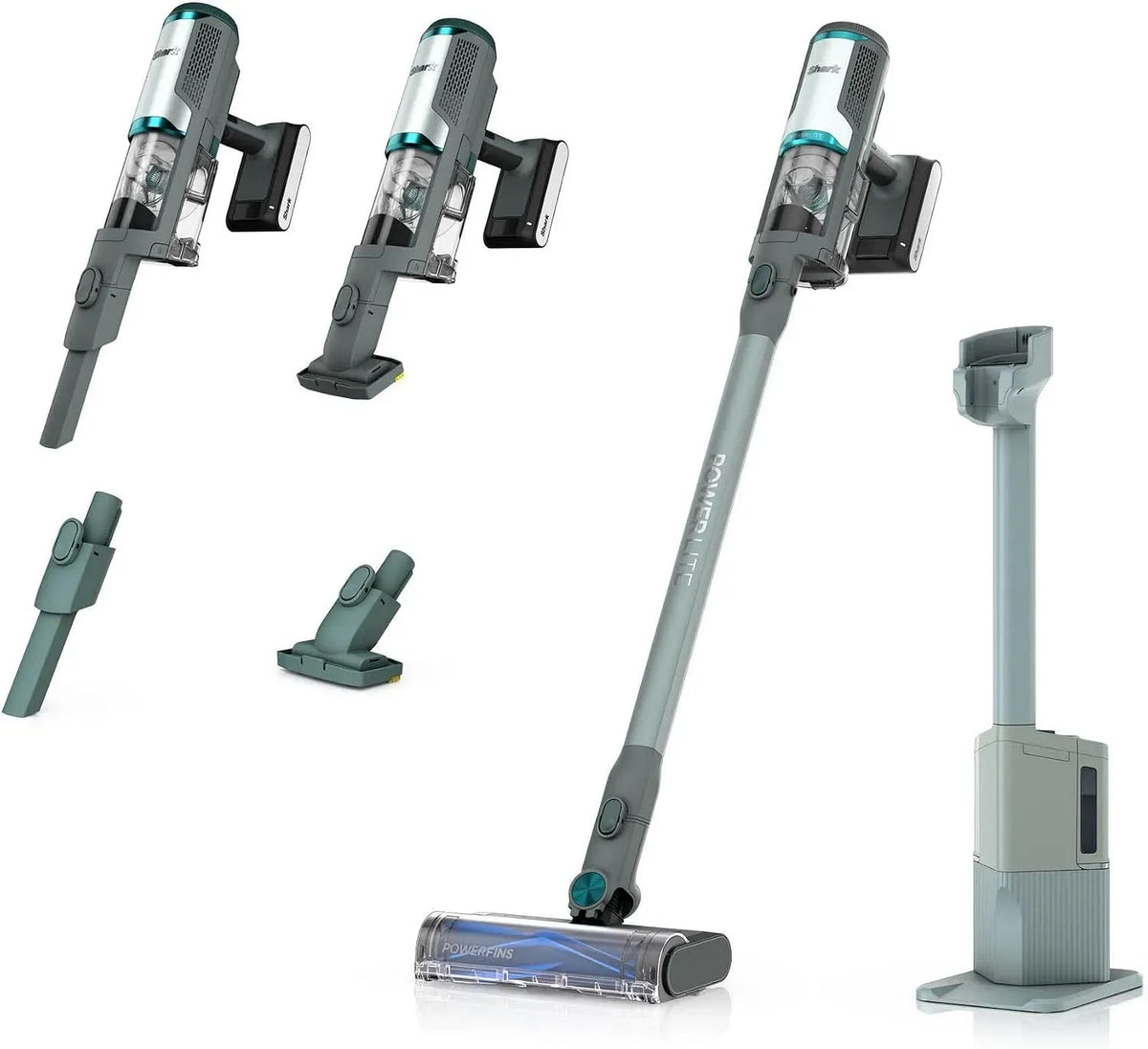 BU3623EUT Shark PowerLite Clean & Empty Pet, bis zu 40 Minuten Laufzeit