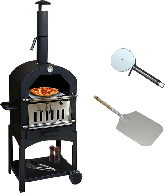 Elektrischer Pizzaofen, 156 cm, Outdoor, Grill