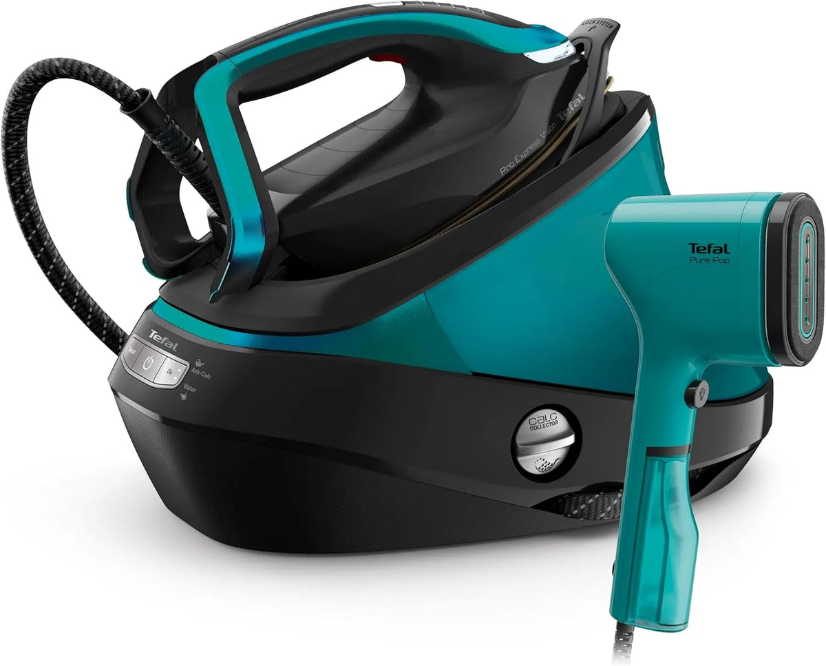 Tefal GV9822.DT2024 Dampfbügelstation, Dampfbürste, 180 g, 750 g, Schwarz