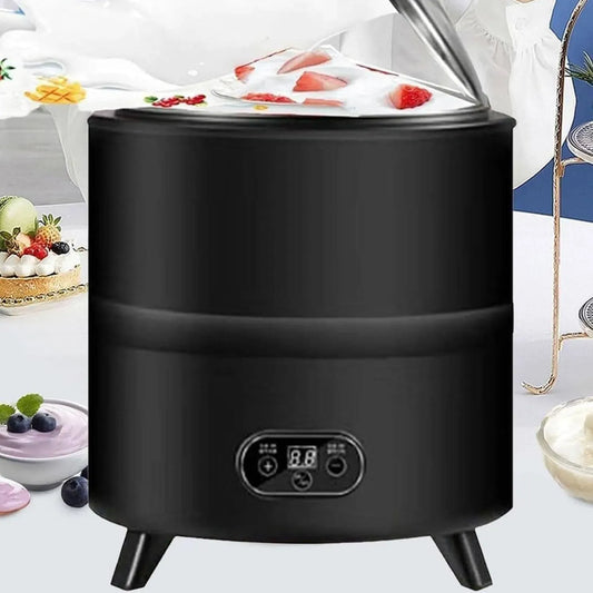 8-Liter-/12-Liter-Joghurtbereiter Black-8L Liter-/12-Liter-Joghurtbereiter, Fermentationsmaschine, 8 L, gewerblich, 2 Temperaturzonen, Schwarz