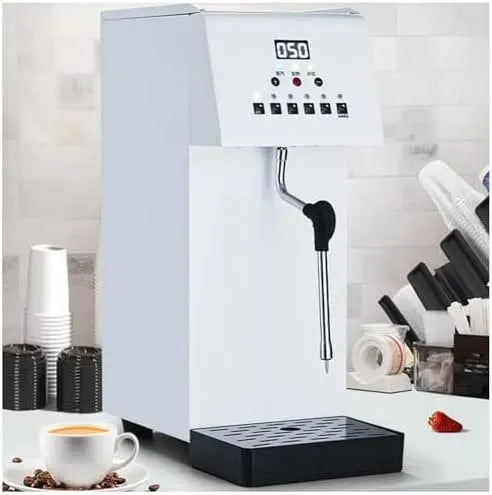Milchaufschäumer, 6 L, Milchschäumer, Dampf, gewerblich und Dampfgarer für Espresso, Mehrzweck-Kapazität 6 l
